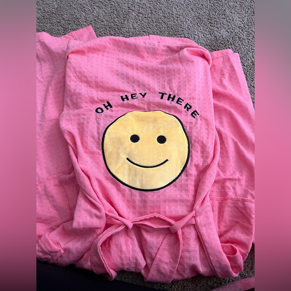 NEW! Cocus Pocus Waffle Bathrobe in One Size